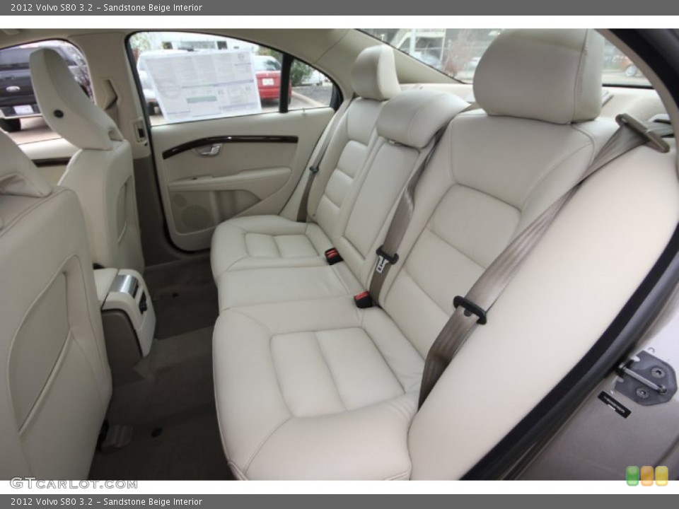 Sandstone Beige Interior Photo for the 2012 Volvo S80 3.2 #58366266