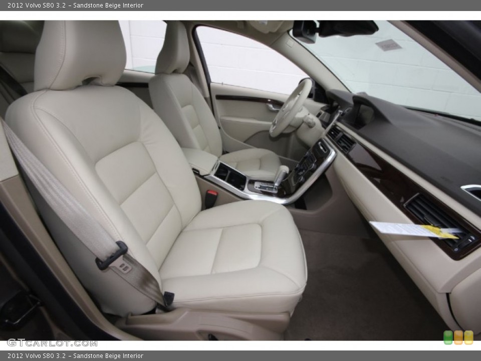 Sandstone Beige Interior Photo for the 2012 Volvo S80 3.2 #58366362