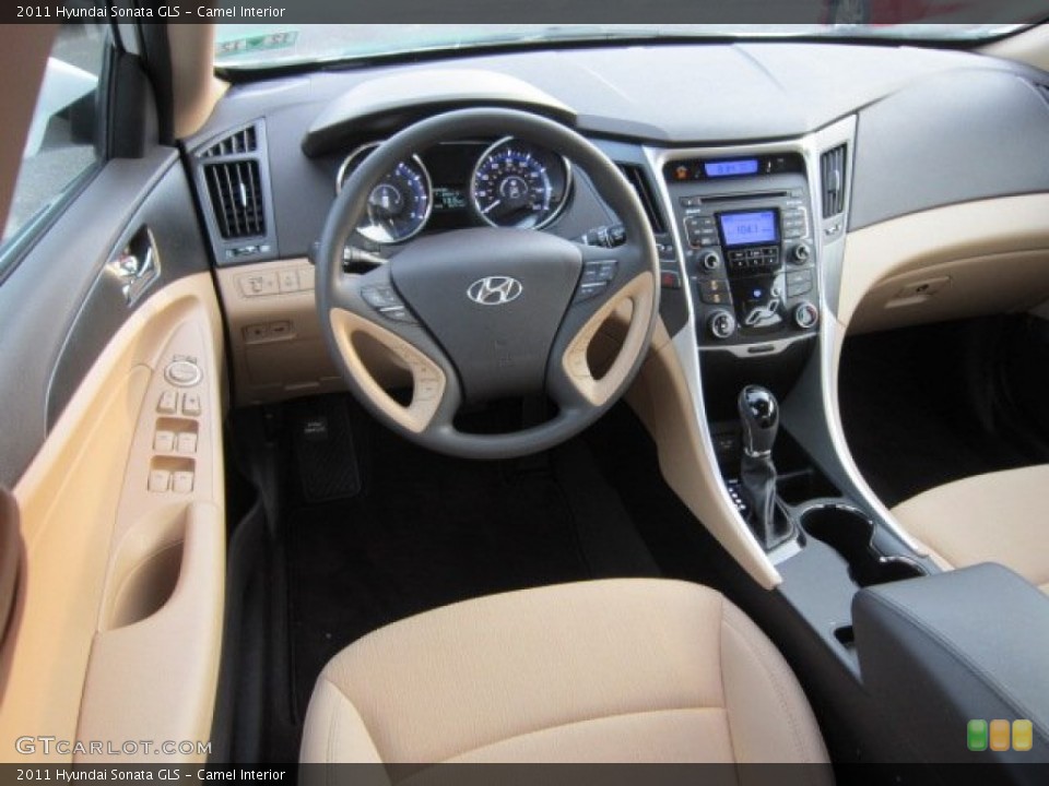 Camel Interior Dashboard for the 2011 Hyundai Sonata GLS #58367217