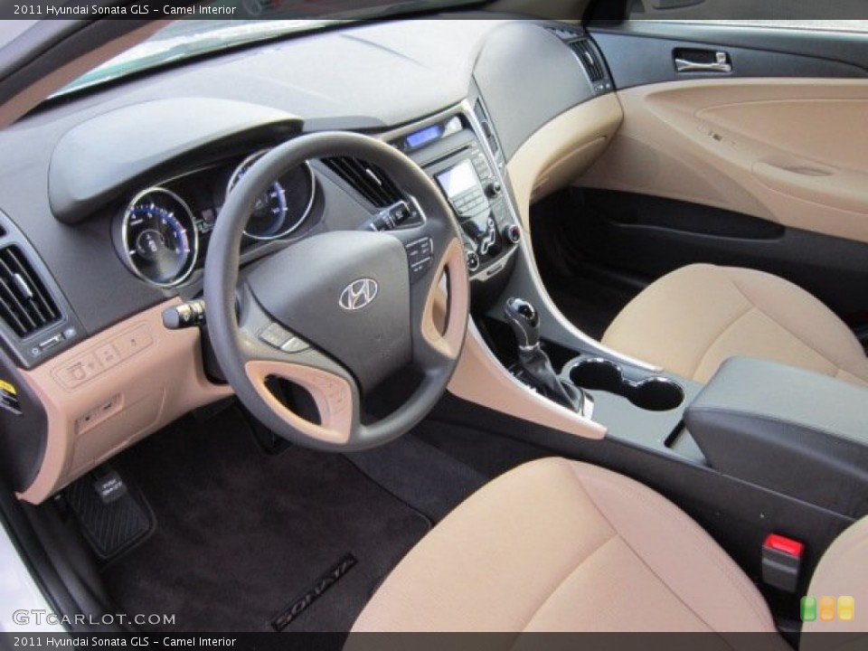 Camel Interior Prime Interior for the 2011 Hyundai Sonata GLS #58367234