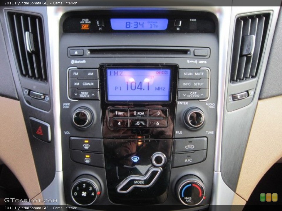 Camel Interior Controls for the 2011 Hyundai Sonata GLS #58367262