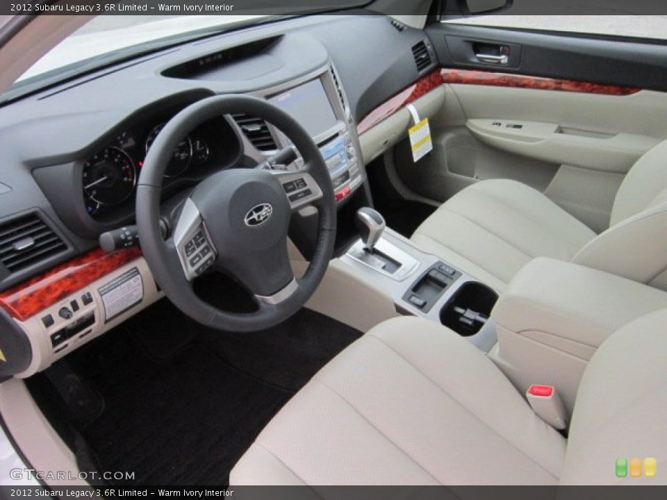 Warm Ivory Interior Photo for the 2012 Subaru Legacy 3.6R Limited #58367458