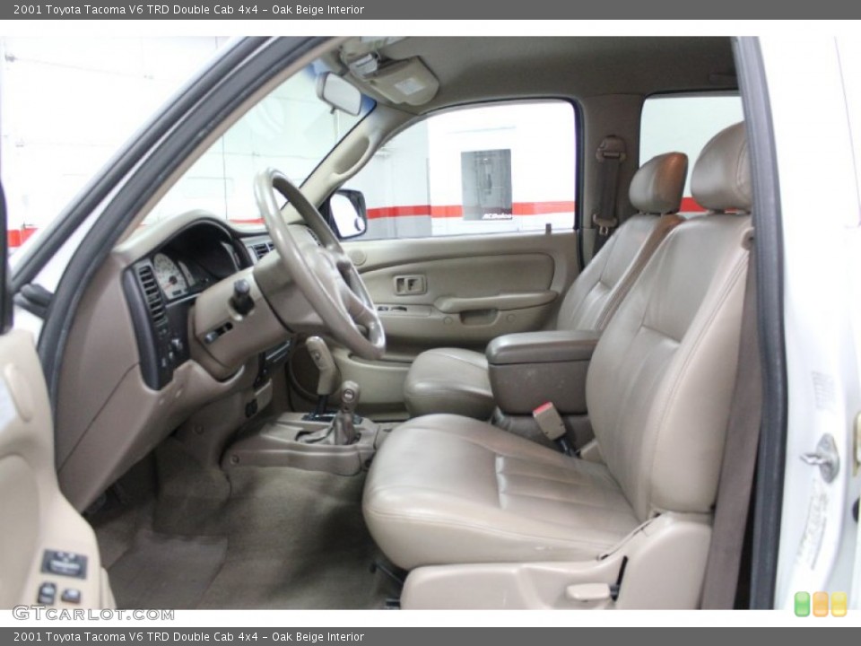 Oak Beige Interior Photo for the 2001 Toyota Tacoma V6 TRD Double Cab 4x4 #58370607