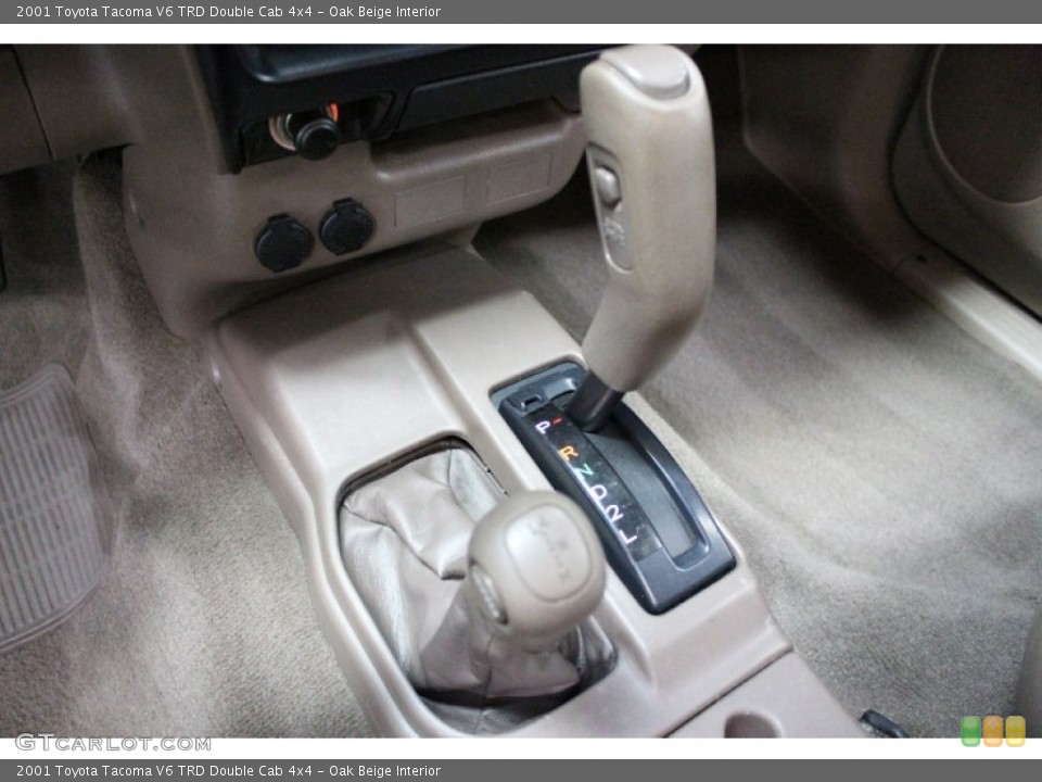 Oak Beige Interior Transmission for the 2001 Toyota Tacoma V6 TRD Double Cab 4x4 #58370856