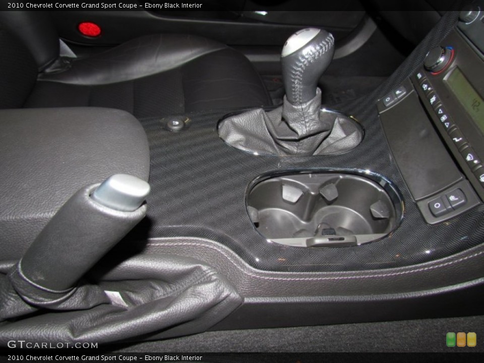 Ebony Black Interior Transmission for the 2010 Chevrolet Corvette Grand Sport Coupe #58373715