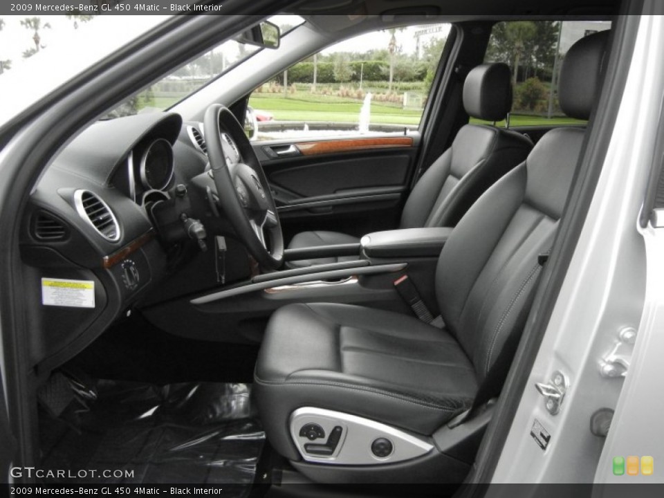 Black Interior Photo for the 2009 Mercedes-Benz GL 450 4Matic #58373875