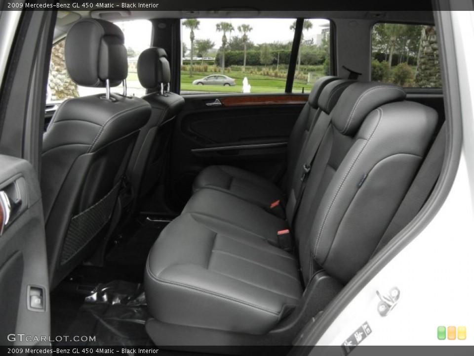 Black Interior Photo for the 2009 Mercedes-Benz GL 450 4Matic #58373913