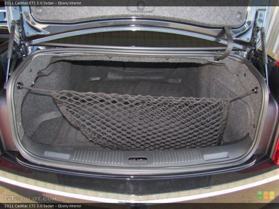 Ebony Interior Trunk for the 2011 Cadillac CTS 3.0 Sedan #58373925