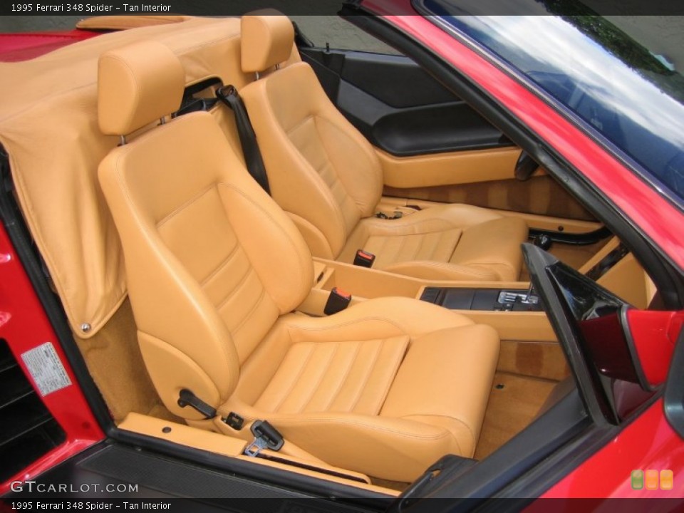 Tan Interior Photo for the 1995 Ferrari 348 Spider #58375374