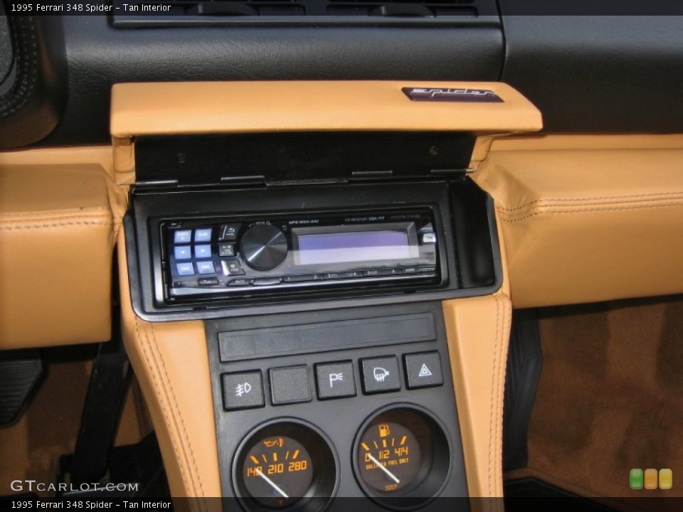 Tan Interior Controls for the 1995 Ferrari 348 Spider #58375468