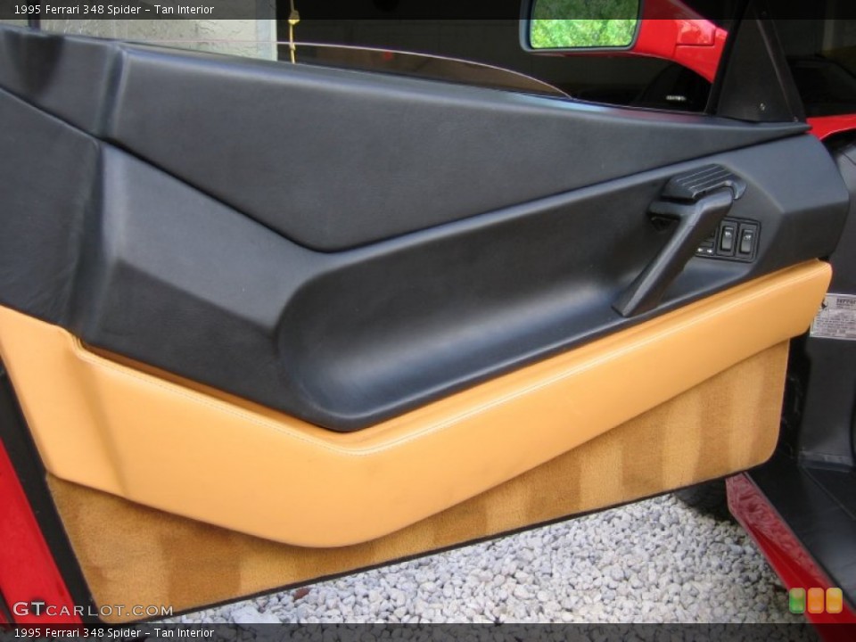 Tan Interior Door Panel for the 1995 Ferrari 348 Spider #58375539