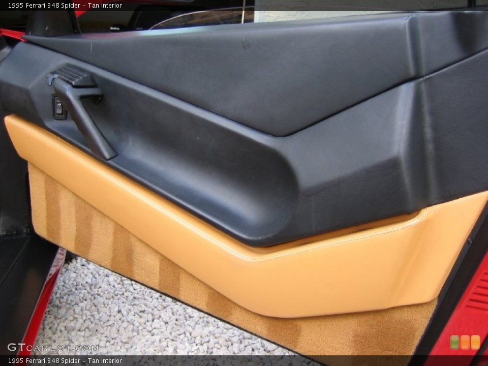 Tan Interior Door Panel for the 1995 Ferrari 348 Spider #58375547