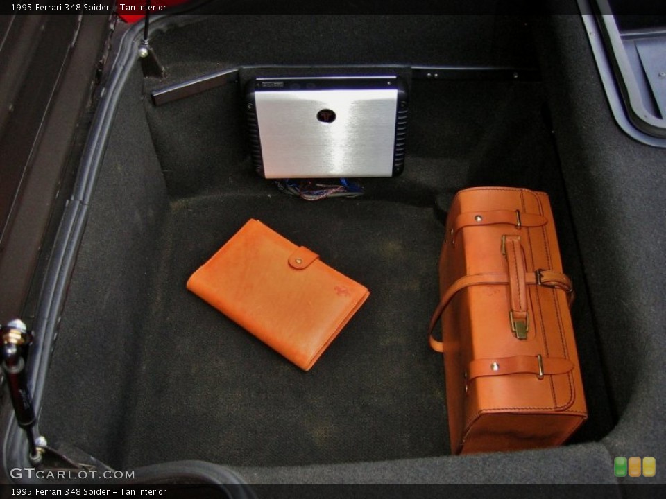 Tan Interior Trunk for the 1995 Ferrari 348 Spider #58375555