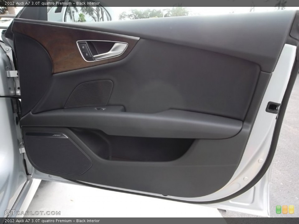 Black Interior Door Panel for the 2012 Audi A7 3.0T quattro Premium #58376463