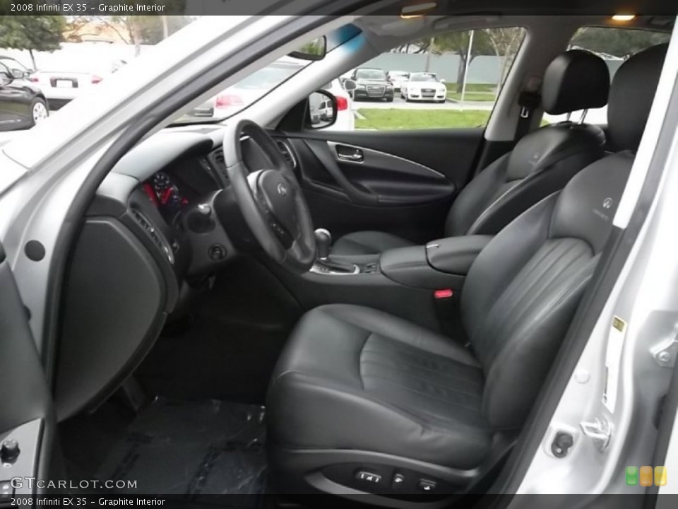 Graphite Interior Photo for the 2008 Infiniti EX 35 #58376835