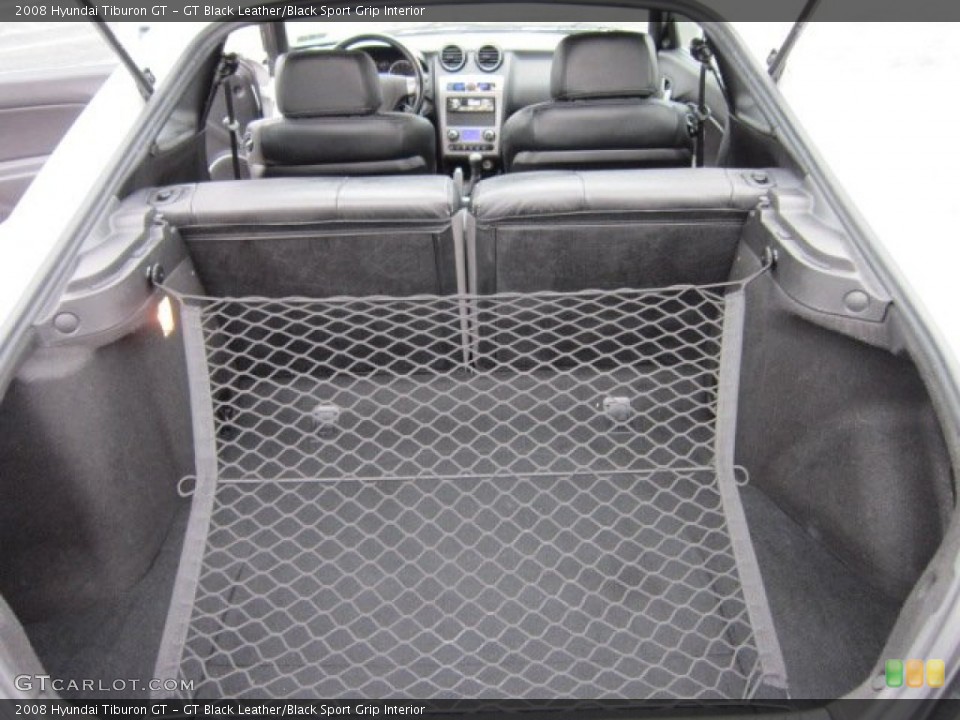 GT Black Leather/Black Sport Grip Interior Trunk for the 2008 Hyundai Tiburon GT #58378080