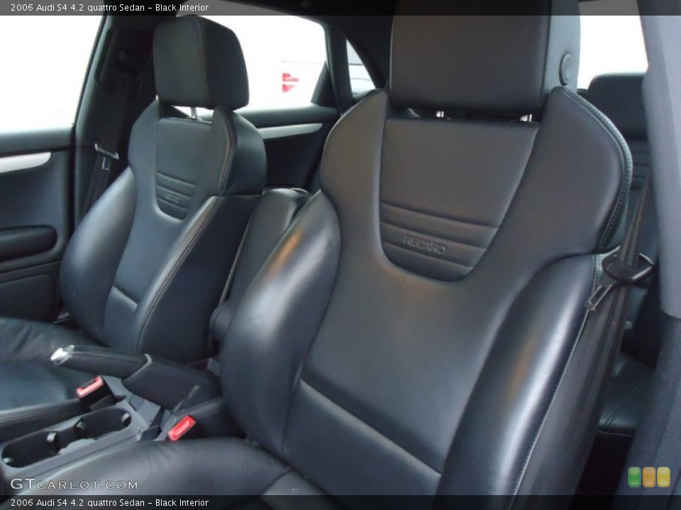 Black Interior Photo for the 2006 Audi S4 4.2 quattro Sedan #58382760