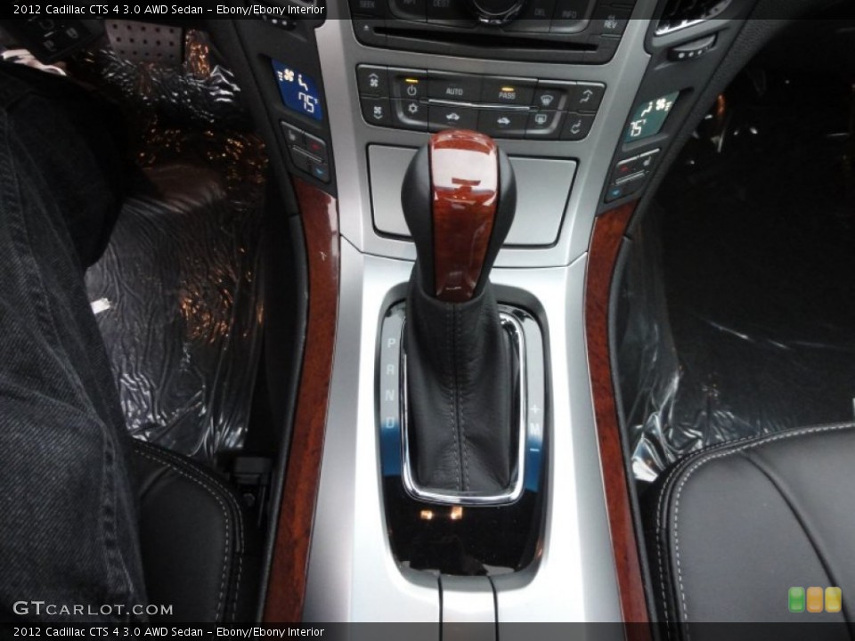 Ebony/Ebony Interior Transmission for the 2012 Cadillac CTS 4 3.0 AWD Sedan #58384542