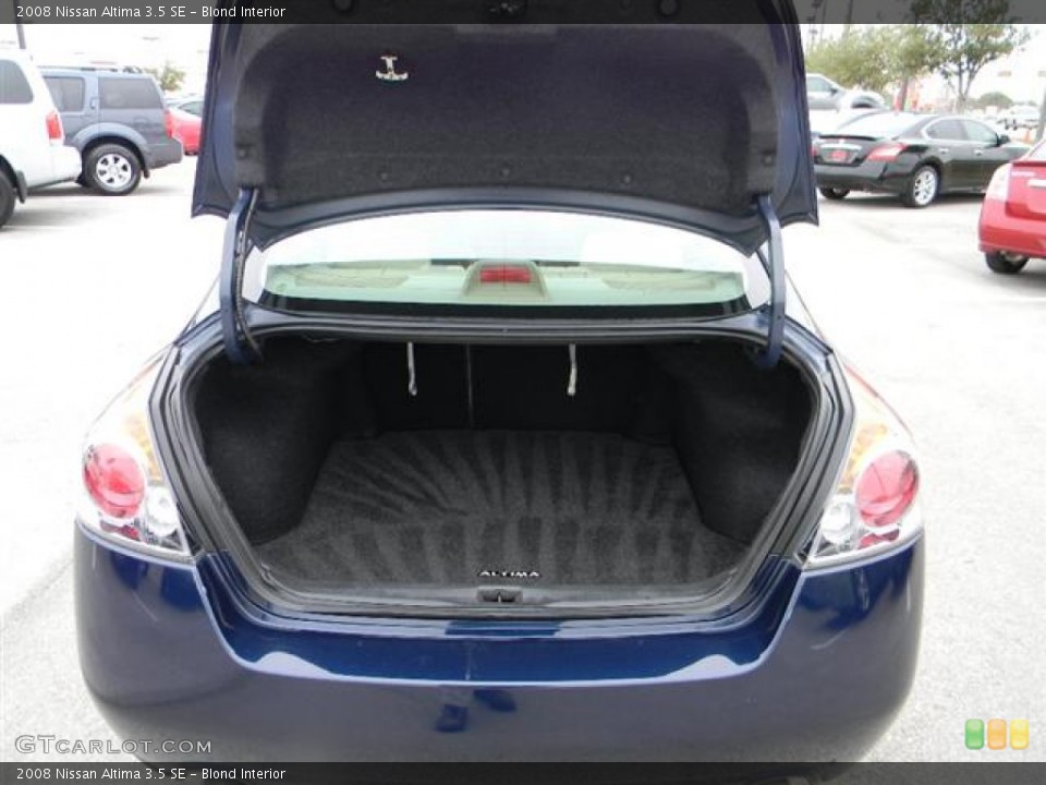 Blond Interior Trunk for the 2008 Nissan Altima 3.5 SE #58385019