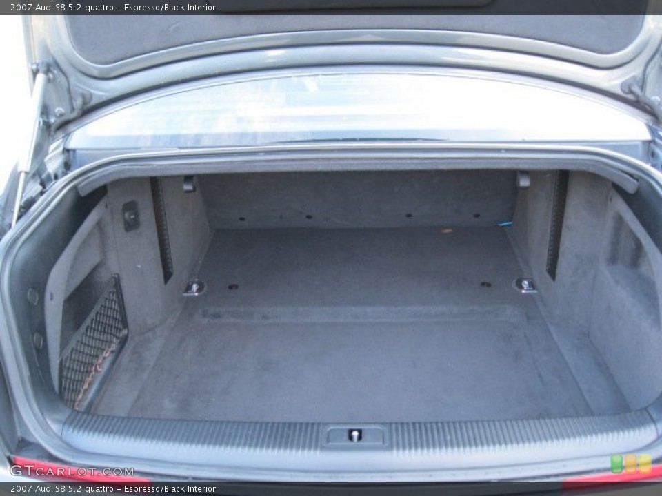 Espresso/Black Interior Trunk for the 2007 Audi S8 5.2 quattro #58386219