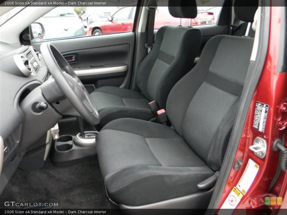 Dark Charcoal Interior Photo for the 2006 Scion xA  #58391755