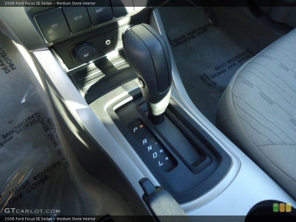 Medium Stone Interior Transmission for the 2008 Ford Focus SE Sedan #58397530