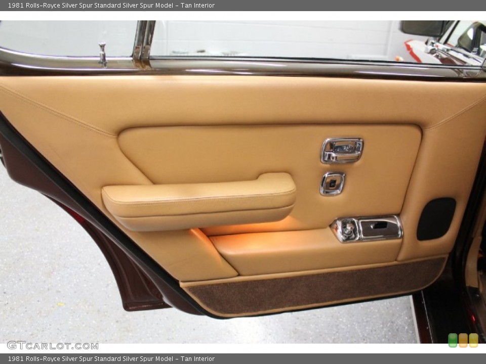 Tan Interior Door Panel for the 1981 Rolls-Royce Silver Spur  #58398758