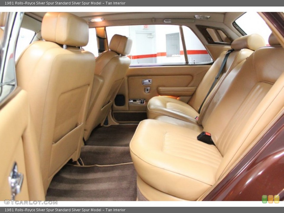 Tan Interior Photo for the 1981 Rolls-Royce Silver Spur  #58398785