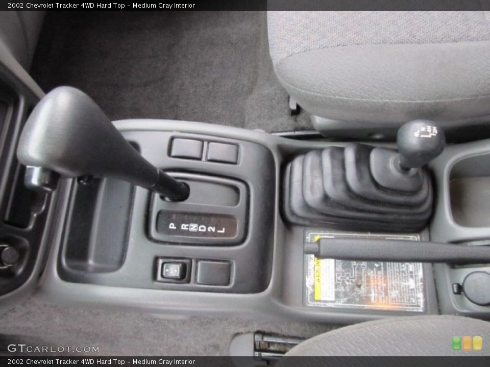 Medium Gray Interior Transmission for the 2002 Chevrolet Tracker 4WD Hard Top #58399361