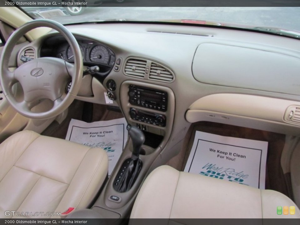 Mocha Interior Dashboard for the 2000 Oldsmobile Intrigue GL #58400636