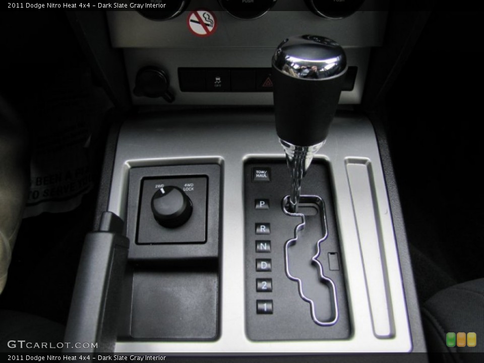 Dark Slate Gray Interior Transmission for the 2011 Dodge Nitro Heat 4x4 #58401788