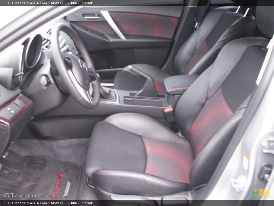 Black Interior Photo for the 2011 Mazda MAZDA3 MAZDASPEED3 #58405742
