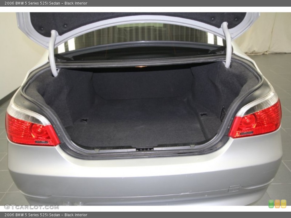Black Interior Trunk for the 2006 BMW 5 Series 525i Sedan #58412297