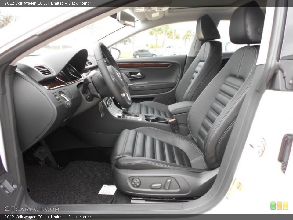 Black Interior Photo for the 2012 Volkswagen CC Lux Limited #58413753