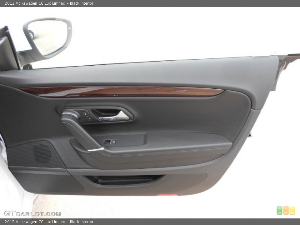 Black Interior Door Panel for the 2012 Volkswagen CC Lux Limited #58413768