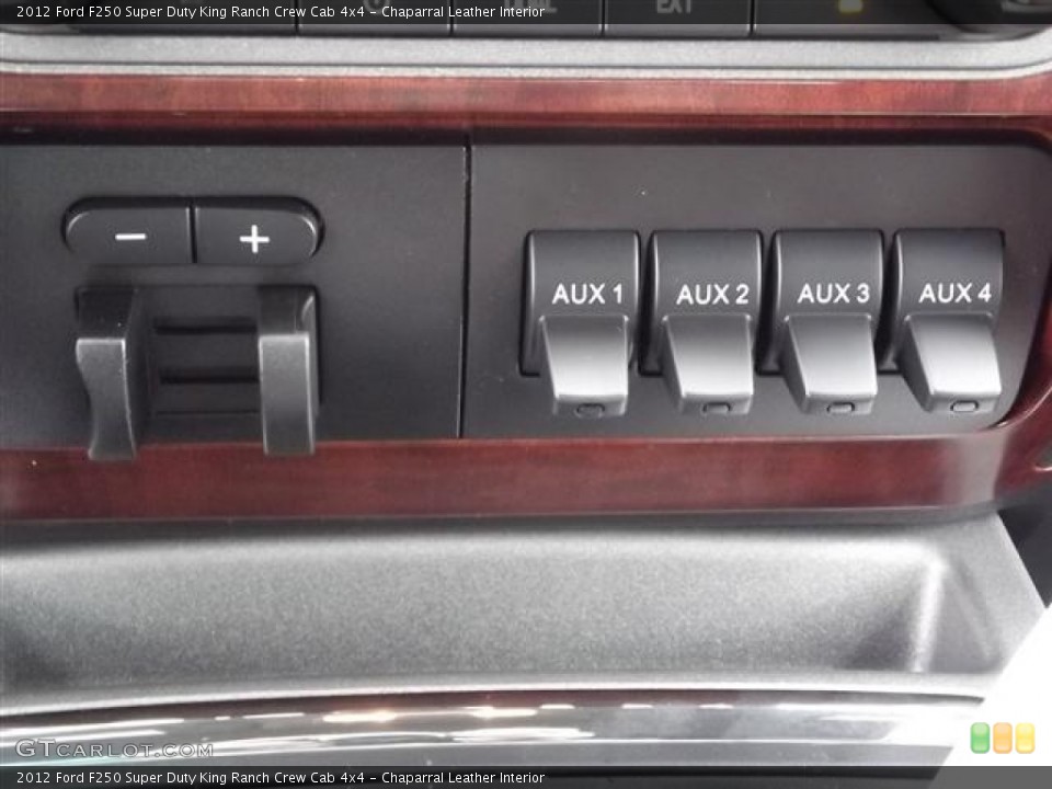 Chaparral Leather Interior Controls for the 2012 Ford F250 Super Duty King Ranch Crew Cab 4x4 #58413867