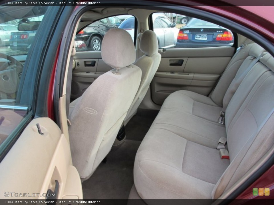 Medium Graphite Interior Photo for the 2004 Mercury Sable GS Sedan #58415303