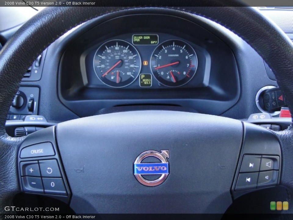 Off Black Interior Gauges for the 2008 Volvo C30 T5 Version 2.0 #58415665