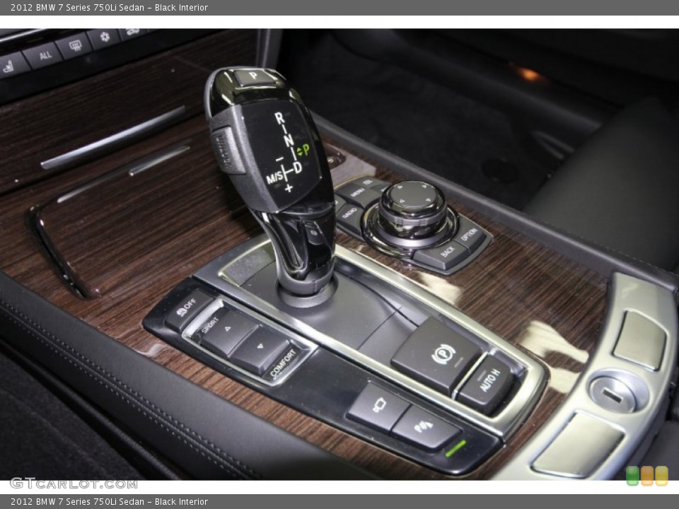 Black Interior Transmission for the 2012 BMW 7 Series 750Li Sedan #58415772