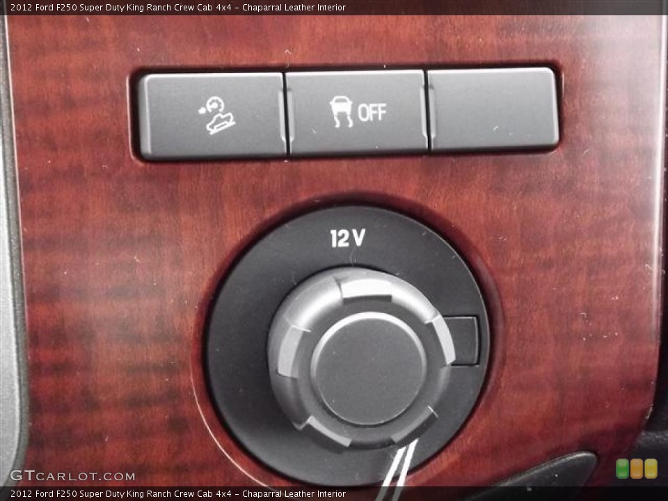 Chaparral Leather Interior Controls for the 2012 Ford F250 Super Duty King Ranch Crew Cab 4x4 #58416534