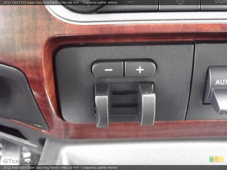 Chaparral Leather Interior Controls for the 2012 Ford F250 Super Duty King Ranch Crew Cab 4x4 #58417178