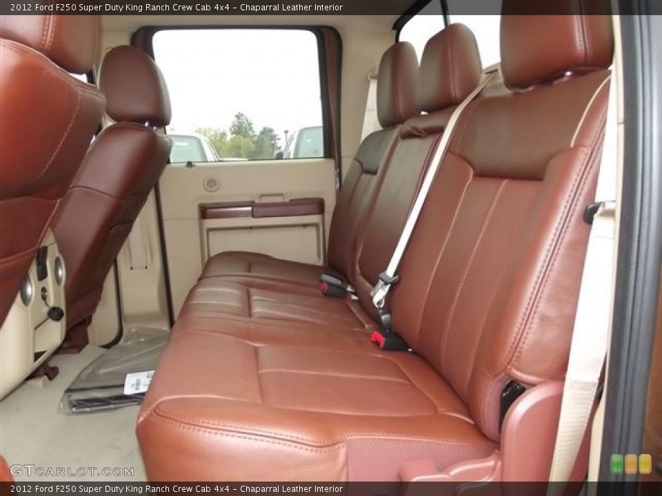 Chaparral Leather Interior Photo for the 2012 Ford F250 Super Duty King Ranch Crew Cab 4x4 #58417461