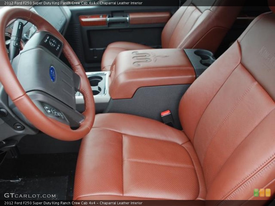Chaparral Leather Interior Photo for the 2012 Ford F250 Super Duty King Ranch Crew Cab 4x4 #58417713