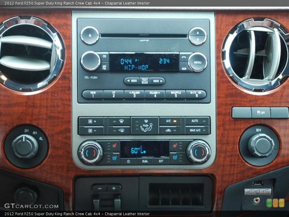 Chaparral Leather Interior Controls for the 2012 Ford F250 Super Duty King Ranch Crew Cab 4x4 #58417737