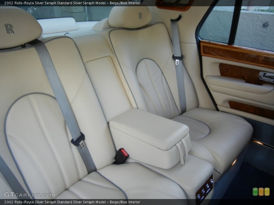 Beige/Blue Interior Photo for the 2002 Rolls-Royce Silver Seraph  #58417818
