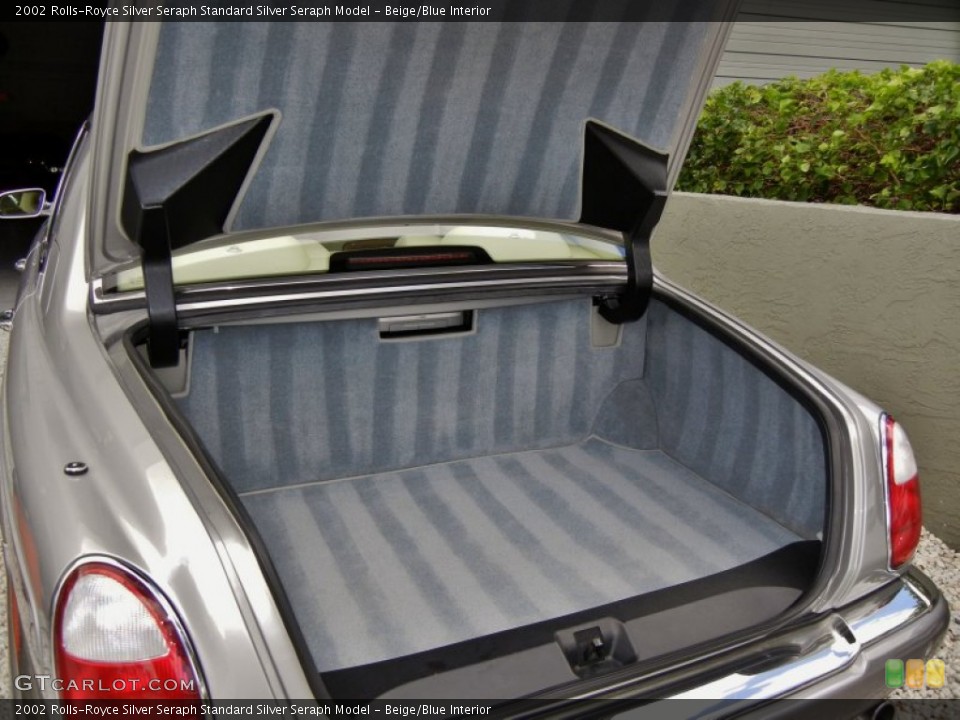 Beige/Blue Interior Trunk for the 2002 Rolls-Royce Silver Seraph  #58418040