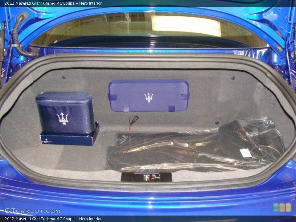 Nero Interior Trunk for the 2012 Maserati GranTurismo MC Coupe #58418652