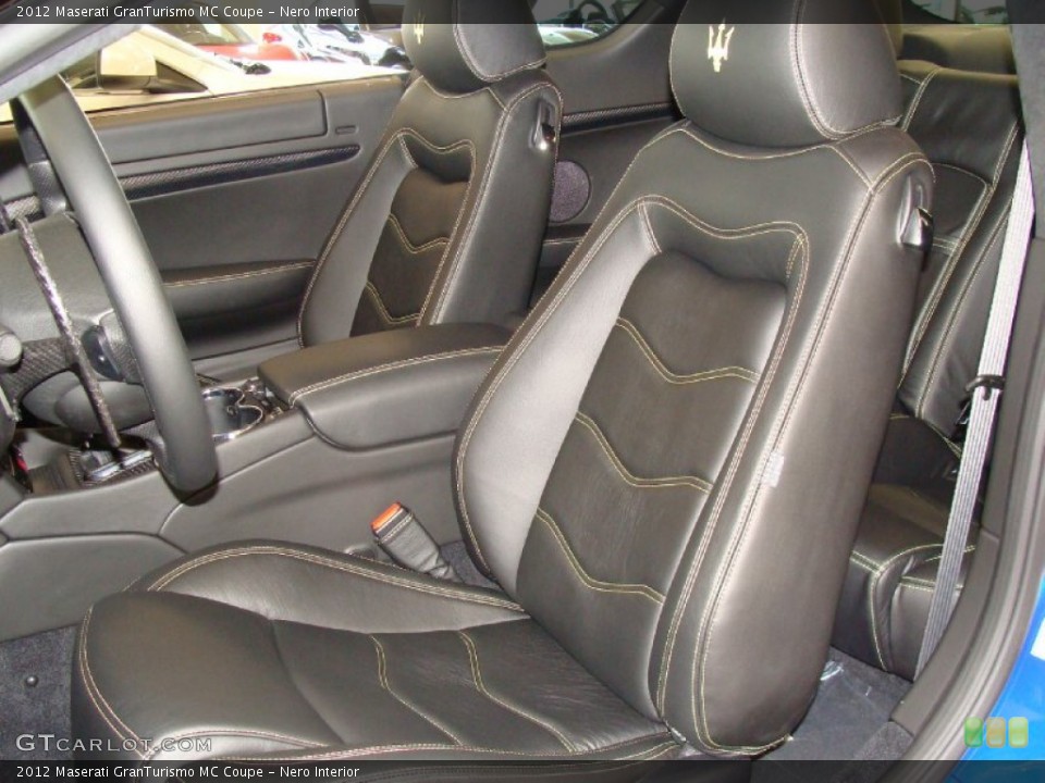 Nero Interior Photo for the 2012 Maserati GranTurismo MC Coupe #58418751