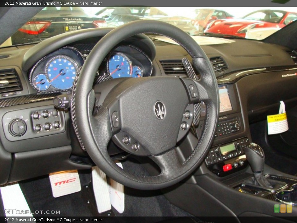Nero Interior Dashboard for the 2012 Maserati GranTurismo MC Coupe #58418760
