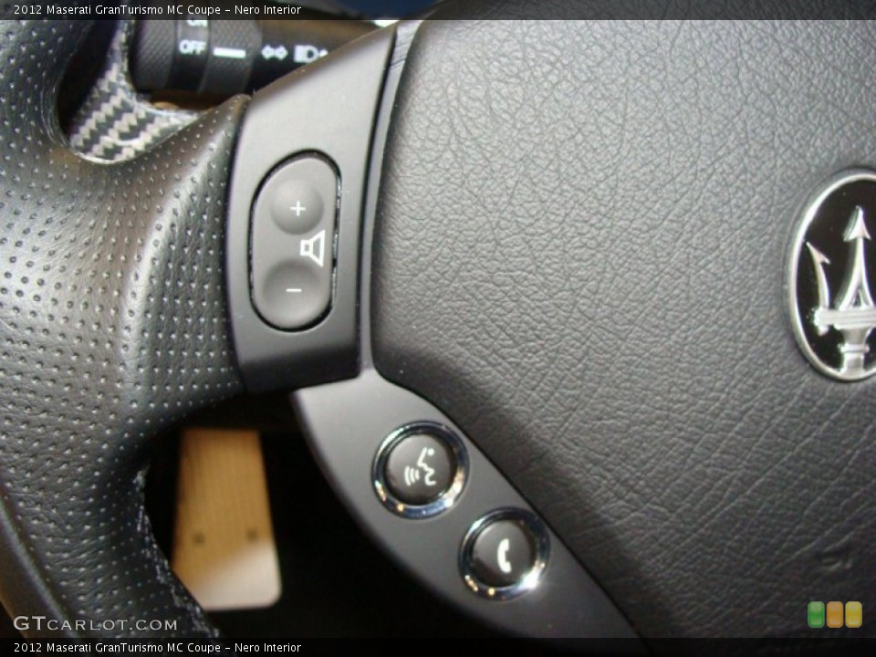 Nero Interior Steering Wheel for the 2012 Maserati GranTurismo MC Coupe #58418784